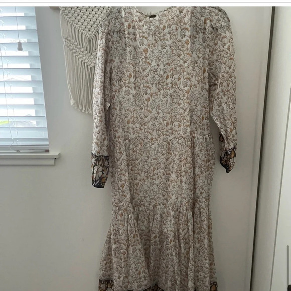 Billabong Storm Rider Floral Midi dress NWT Boho - Picture 4 of 8